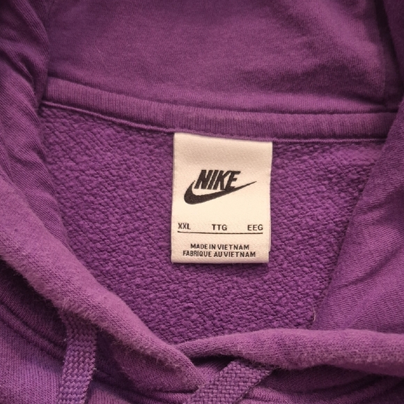 Nike Deep Purple Hoodie - Picture 2 of 3